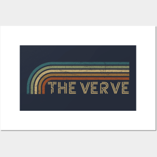 The Verve Retro Stripes Posters and Art